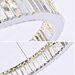 Candelabru LED 32 W Silver Diamond 40, LED inclus, Telecomanda